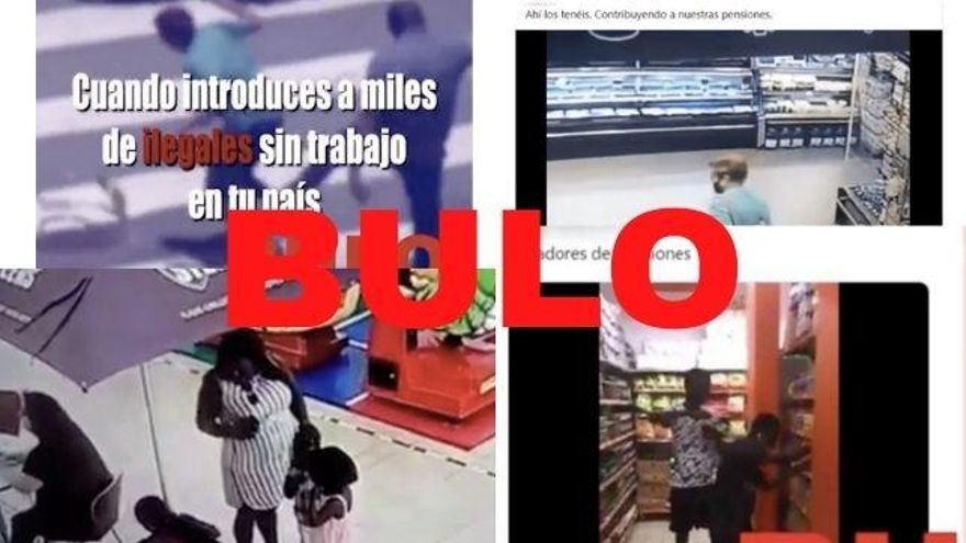 No, no son inmigrantes robando en España: son vídeos que usan prejuicios racistas para engañarte