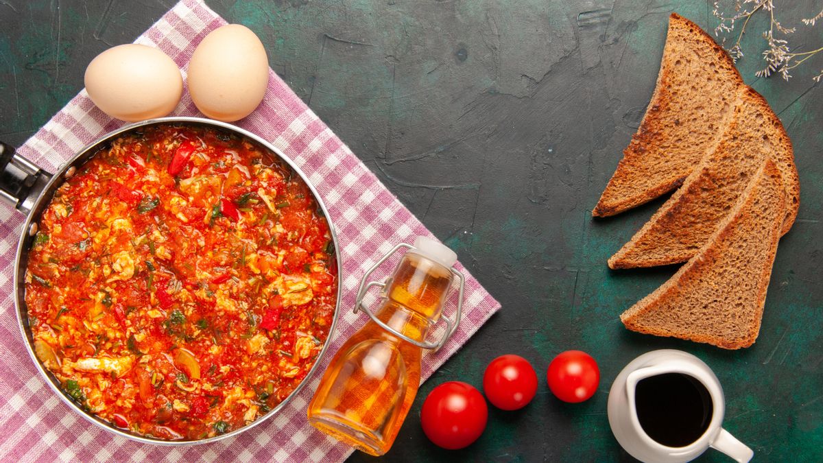 El revuelto resultante es muy cremoso y nutritivo
