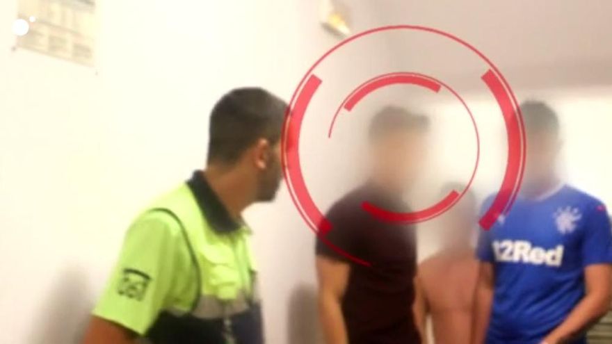 El joven que agredió al cámara de En el punto de mira