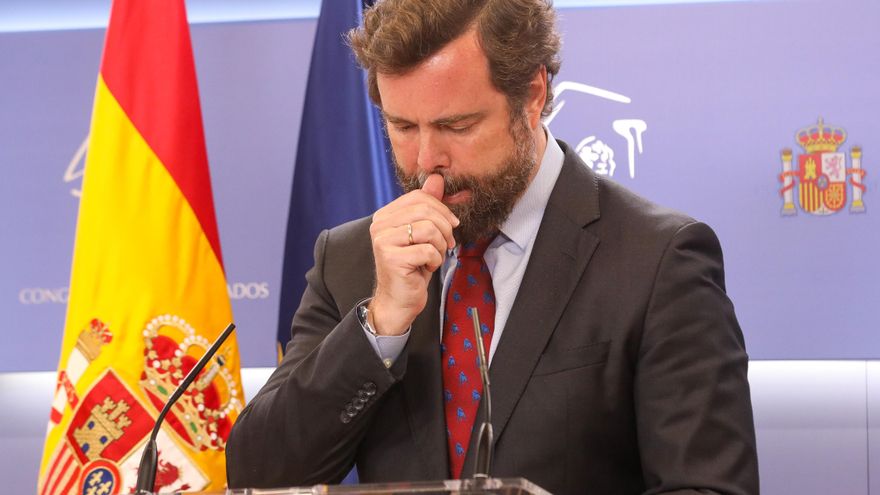 El portavoz de Vox en el Congreso, Iván Espinosa de los Monteros