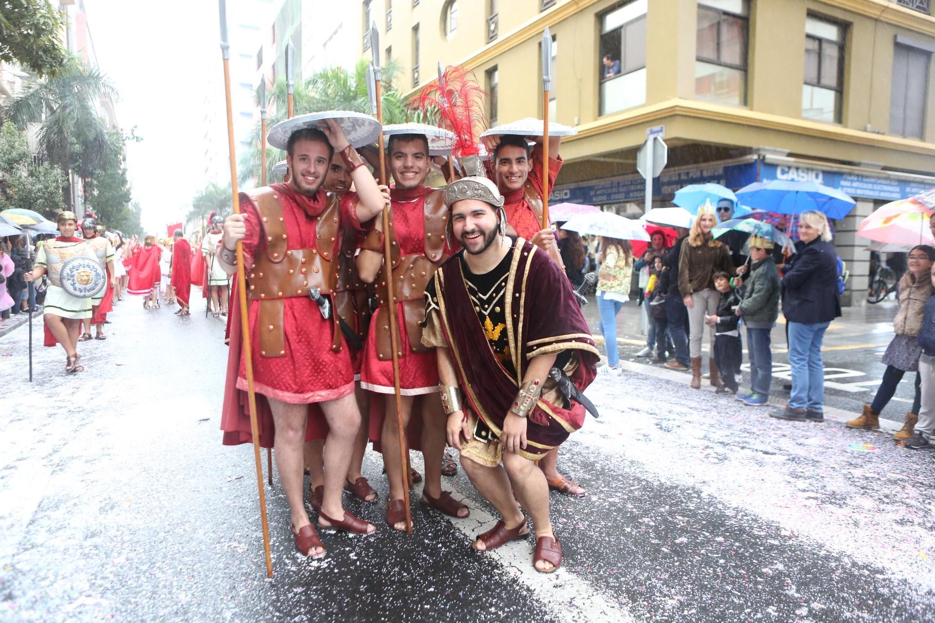Cabalgata de Reyes en la capital grancanaria. (Alejandro Ramos).