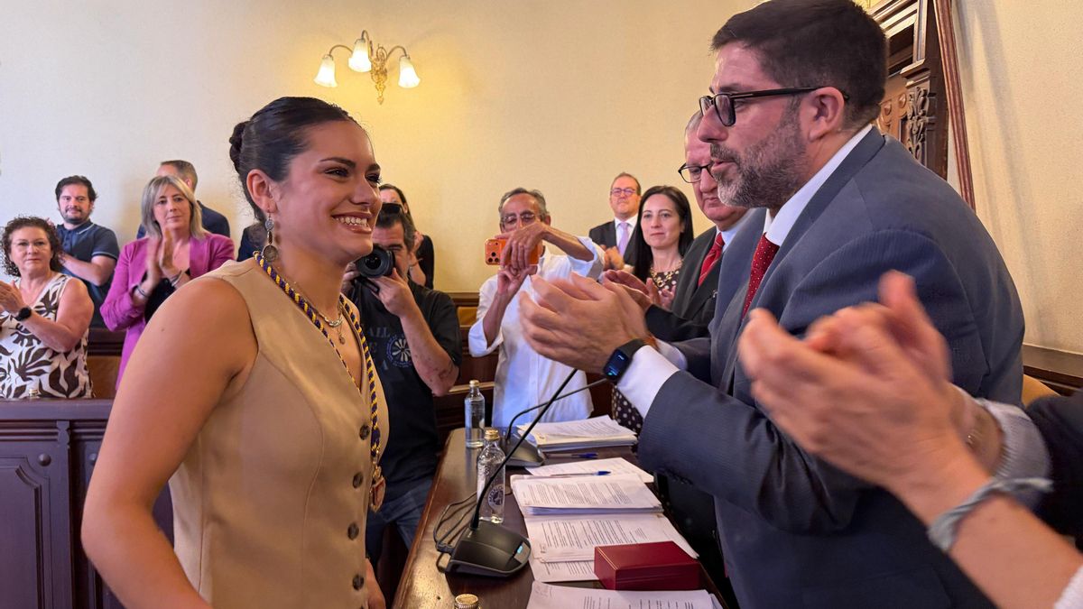 Silvia López se convierte en la edil más joven del Ayuntamiento de Ávila con 23 años