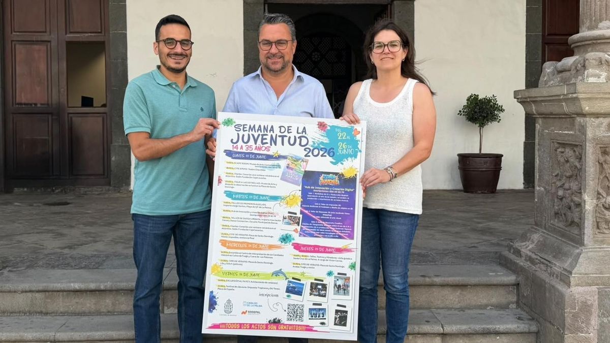 Santa Cruz de La Palma diseña la Semana de la Juventud con propuestas de más de 200 jóvenes del municipio