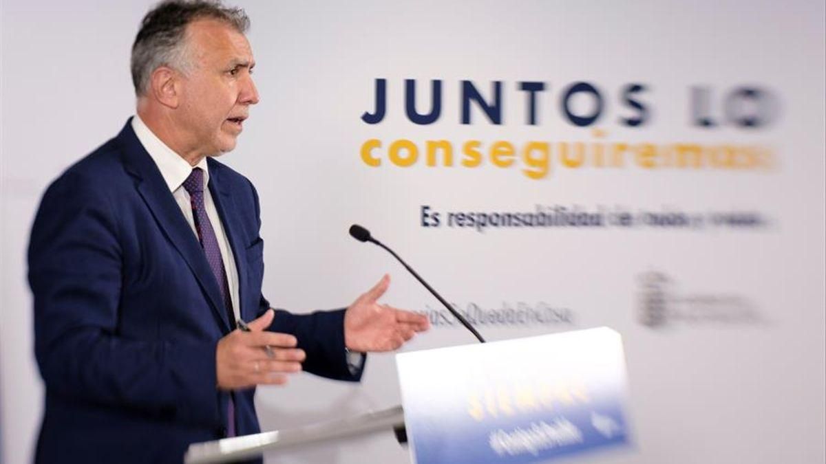 Ángel Víctor Torres, presidente del Gobierno de Canarias.