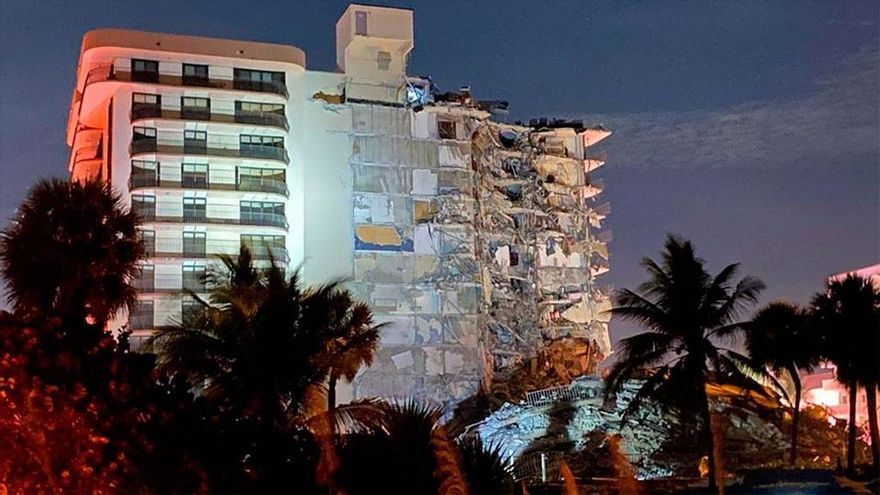 Demolieron lo que quedaba del edificio en Florida