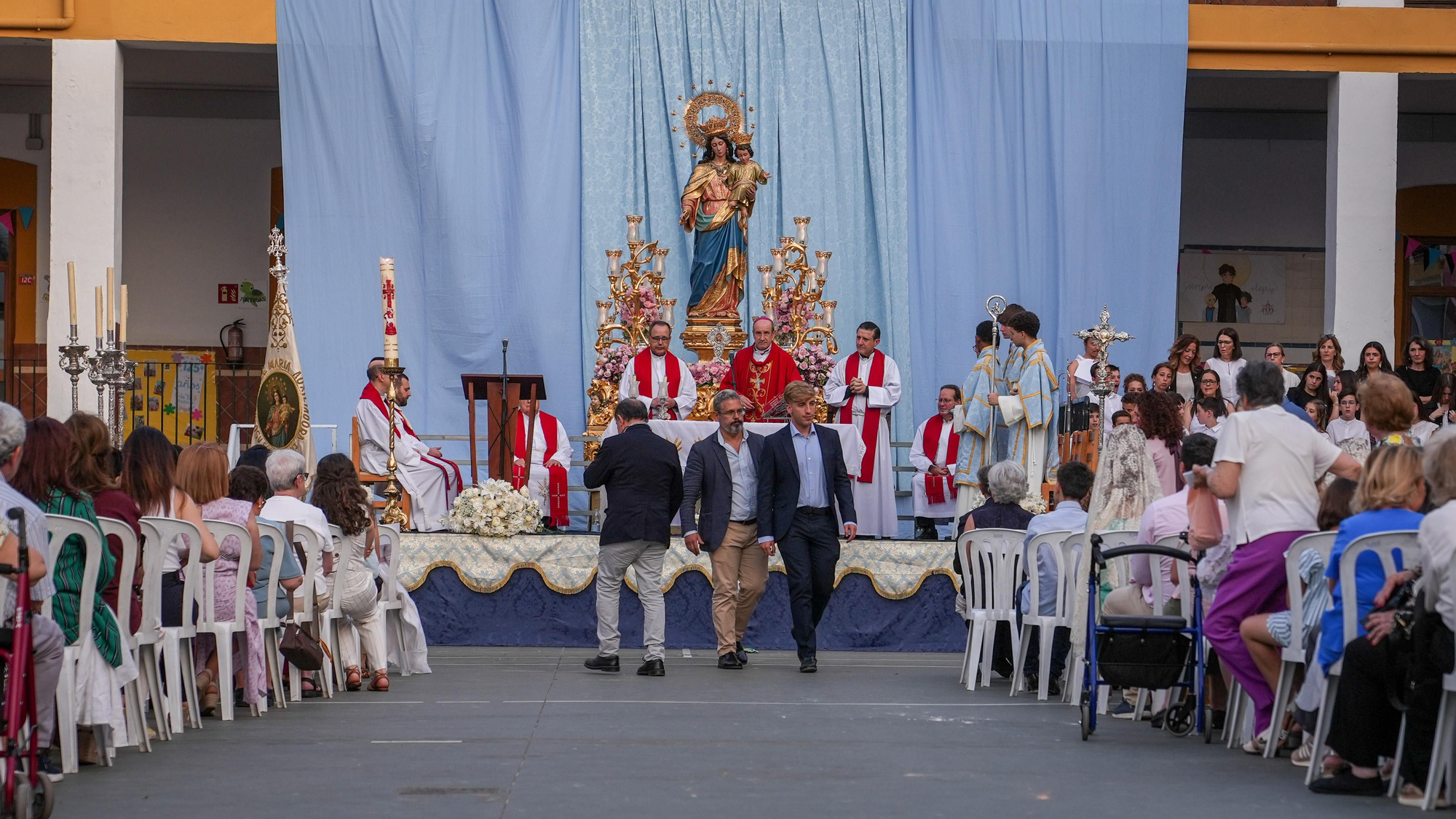 Procesión de la Virgen María Auxiliadora