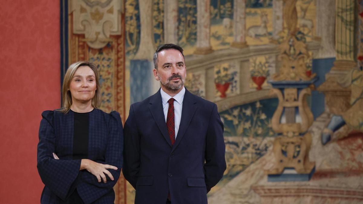 Sofía Puente (i) y Manuel Olmedo (d), en una imagen de archivo