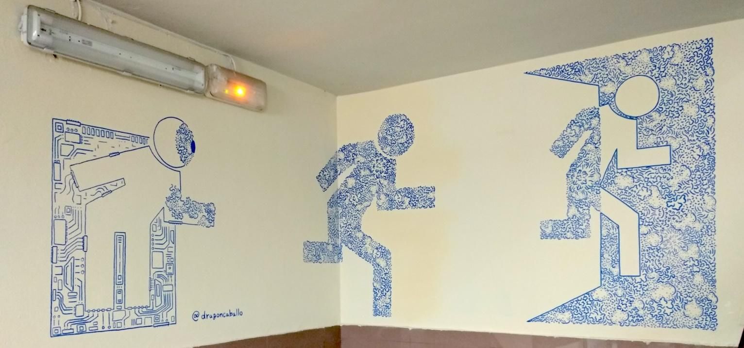 Aspecto final de la obra 'Salida de Emergencia'