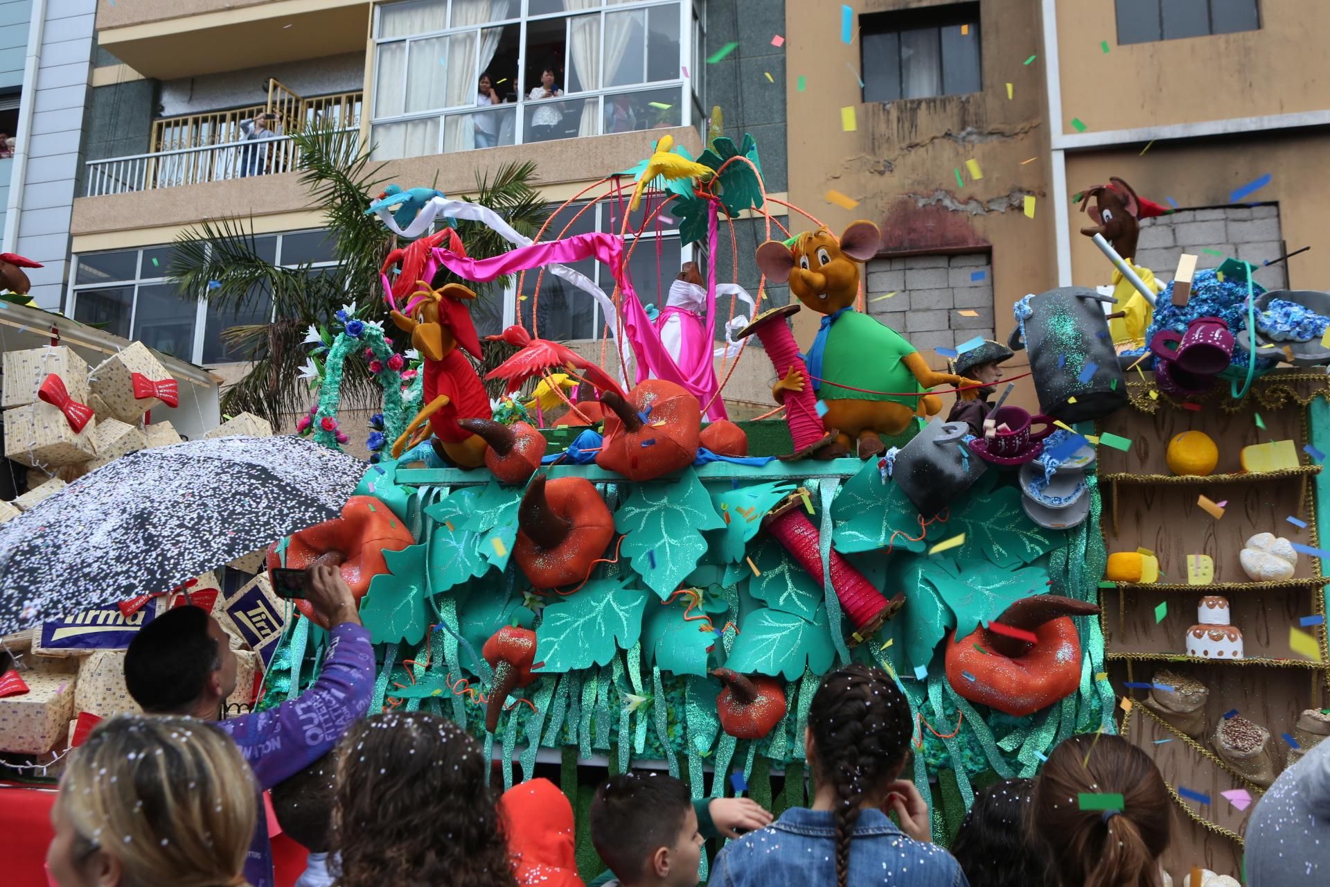 Cabalgata de Reyes en la capital grancanaria. (Alejandro Ramos).