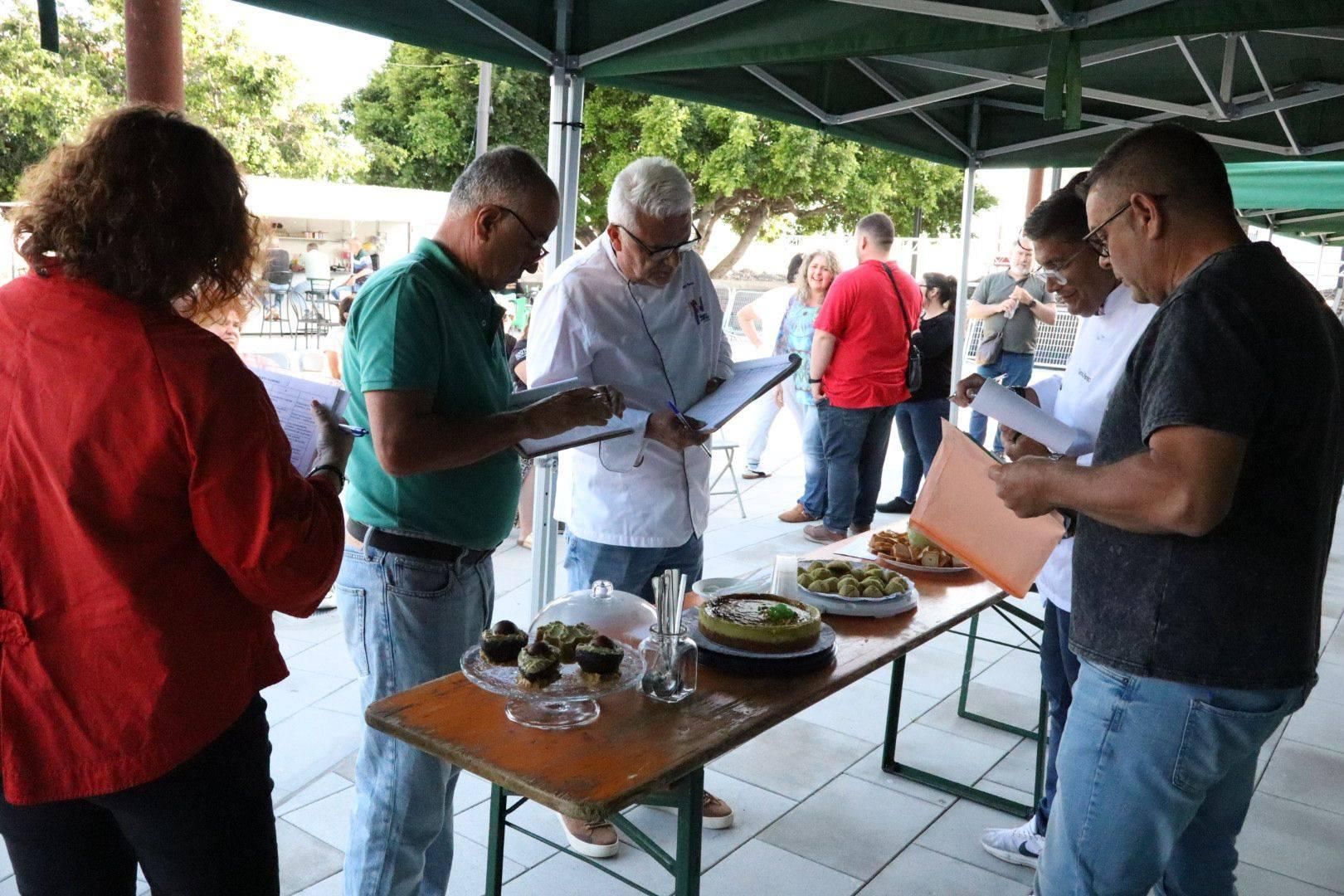 Jurado del concurso gastronómico del aguacate de La Laguna. MRR