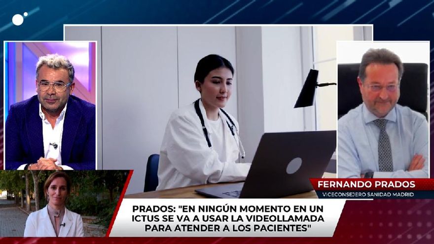 Jorge Javier salta a Cuatro para discutir con el viceconsejero de Sanidad en Madrid: "¿Creen que somos imbéciles?"