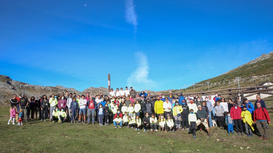 Campaña de recogida de residuos en Alto Campoo