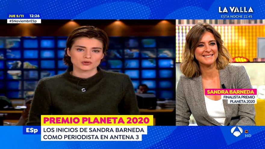 Sandra Barneda ve imágenes suyas en 'Espejo Público'