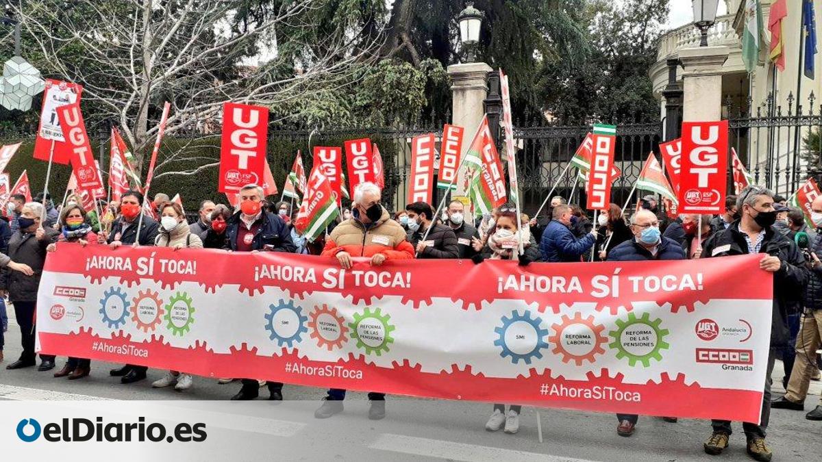 CCOO y UGT se movilizan en toda Andalucía para pedir al Gobierno que ...