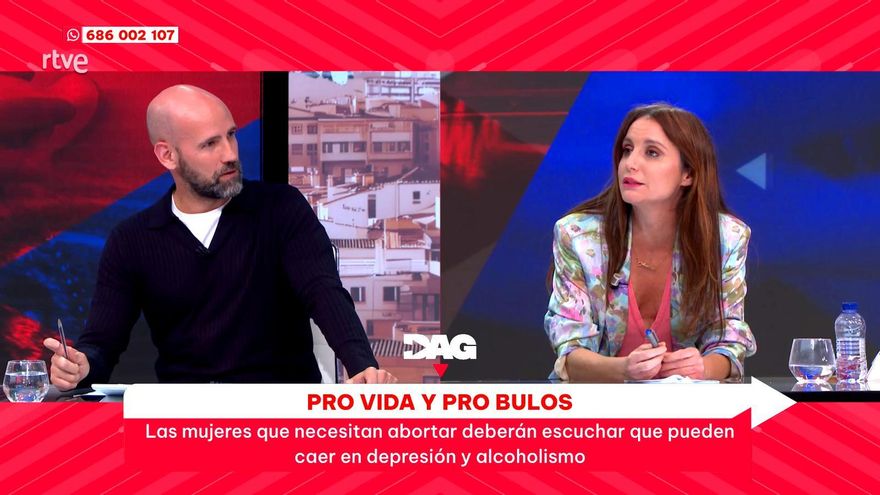 Tensión en 'Directo al grano' por la carcajada de Gonzalo Miró ante Andrea Levy: "A mí no me hace gracia"