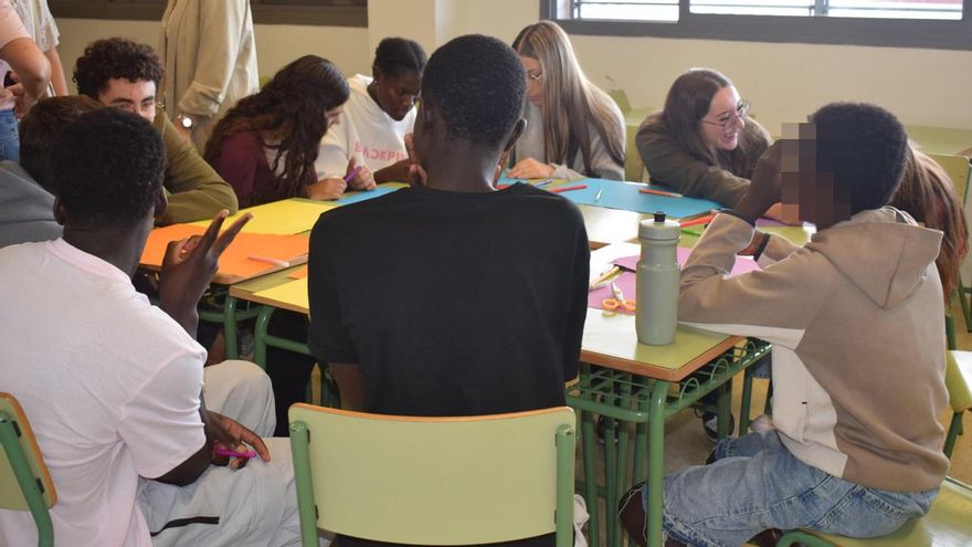 El alumnado del municipio más pequeño de Gran Canaria se convierte en referente en la integración de los menores migrantes