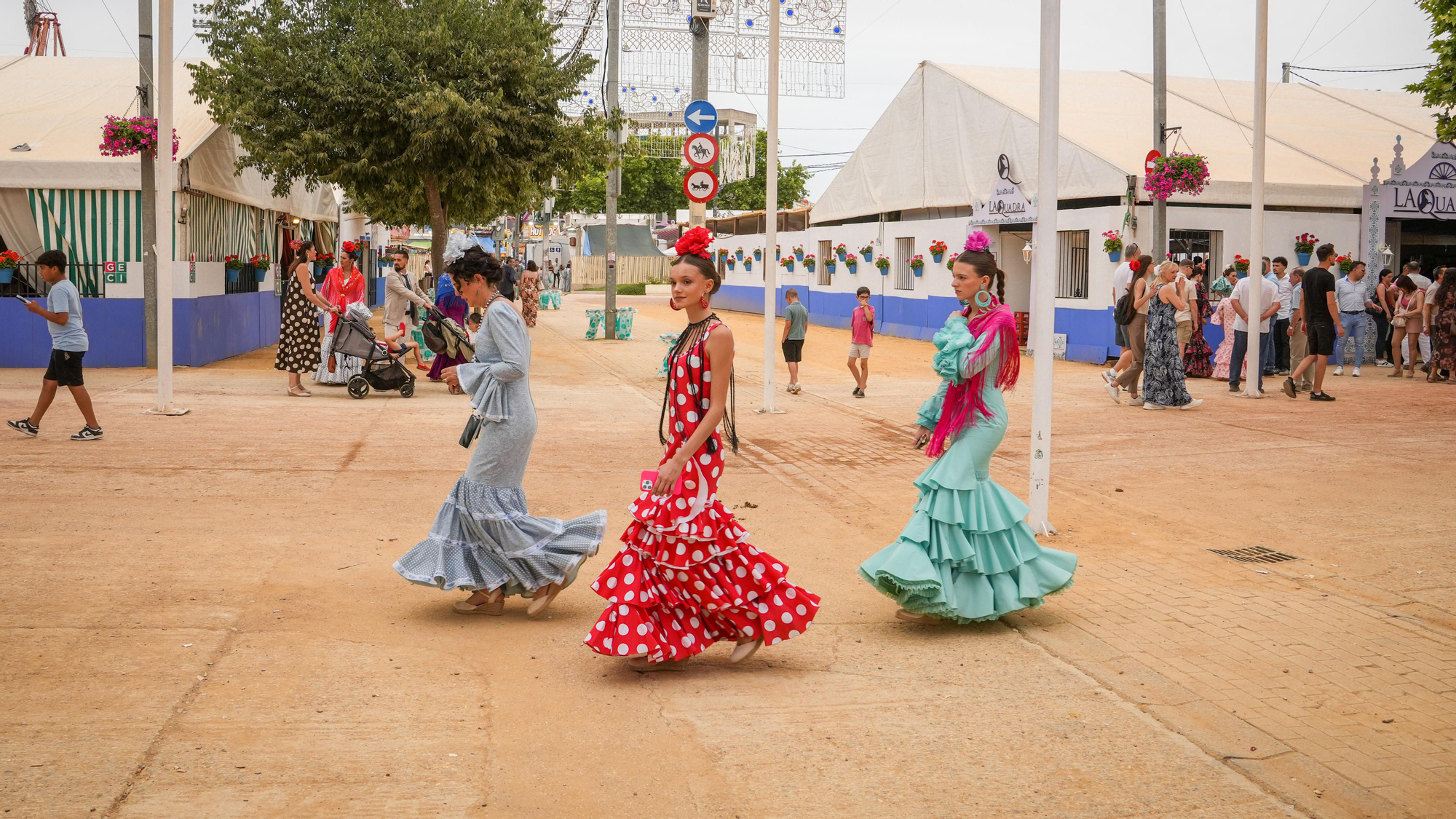 Ambiente del domingo de feria