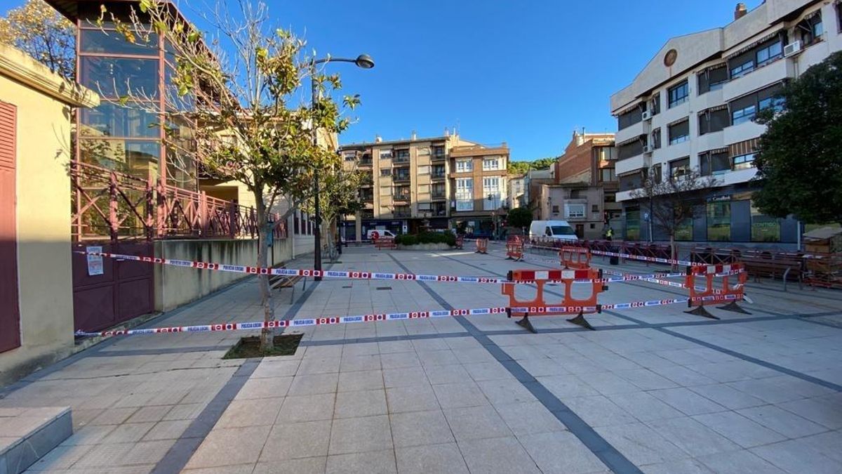 Imagen del espacio seguro habilitado junto a la residencia San Miguel de Peralta