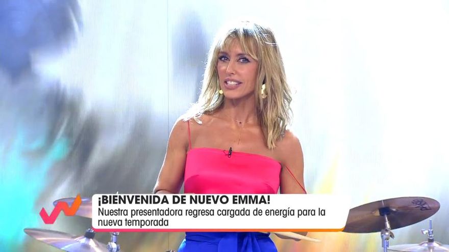 Emma García arrancó temporada en 'Viva la vida' con el adiós de una colaboradora que salta a 'Sálvame': "Me ha impactado"