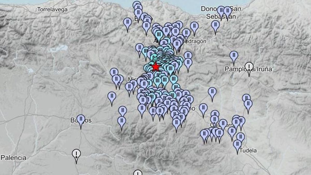 El terremoto de Iruña de Oca, el mayor de Euskadi desde que hay registros