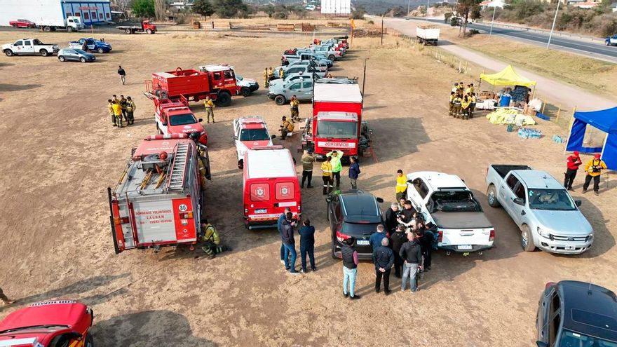 Incendios en Córdoba: la provincia anunció que continúan los focos activos, pero con menor actividad