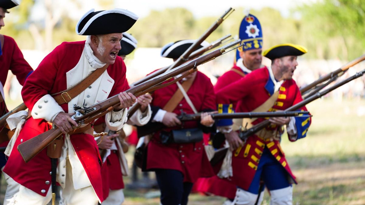 Recreación de la Batalla de Almansa.