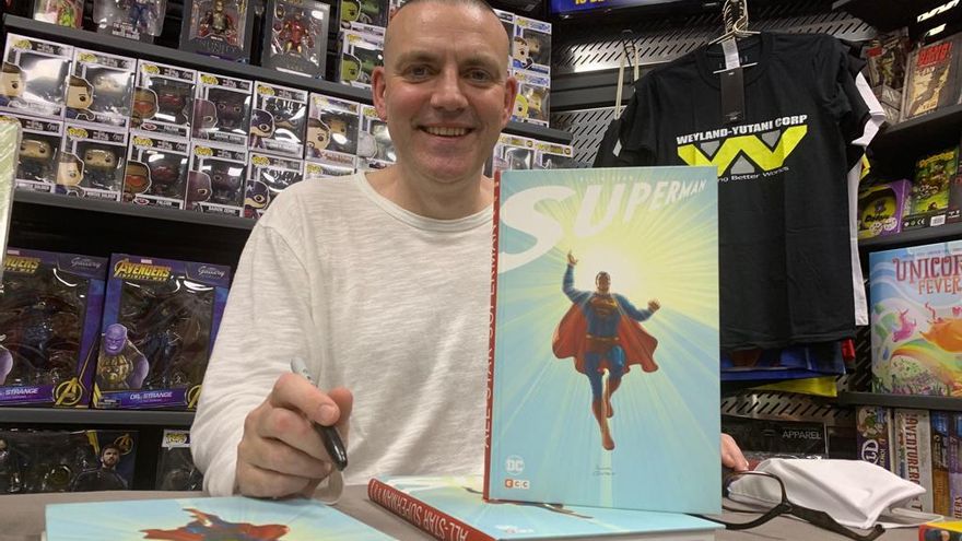 Frank Quitely: "Me enamoré de los cómics nada más empezar a dibujar"
