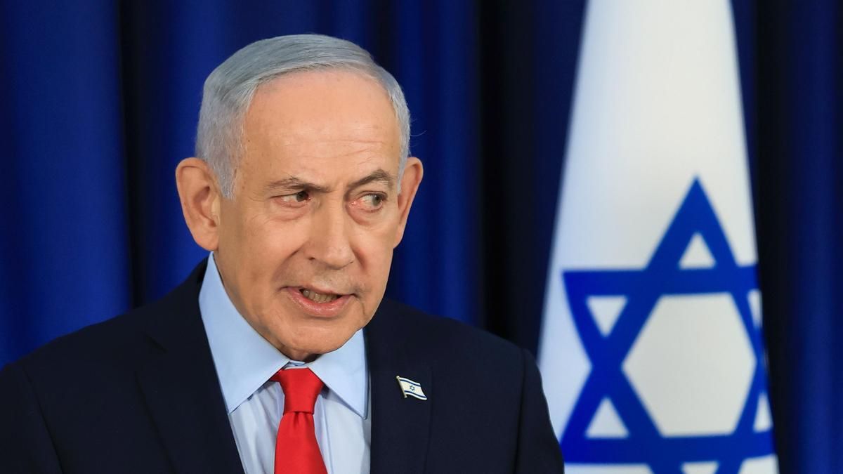 El primer ministro israelí, Benjamin Netanyahu, durante una rueda de prensa en marzo.