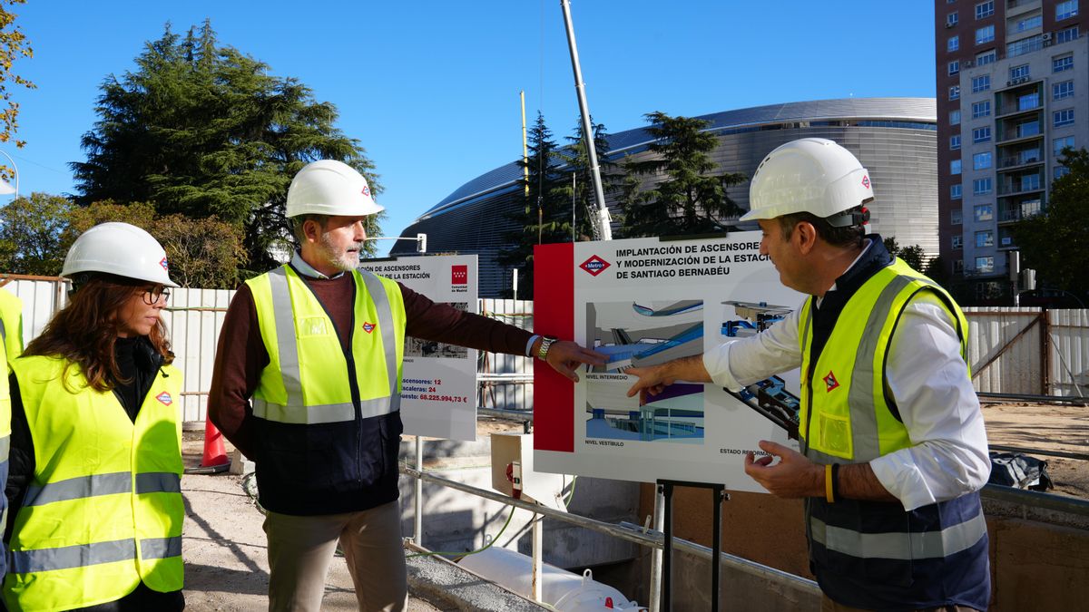 Tercer nombre para la parada de Metro que llega al estadio del Real Madrid y que será reinaugurada en 2027
