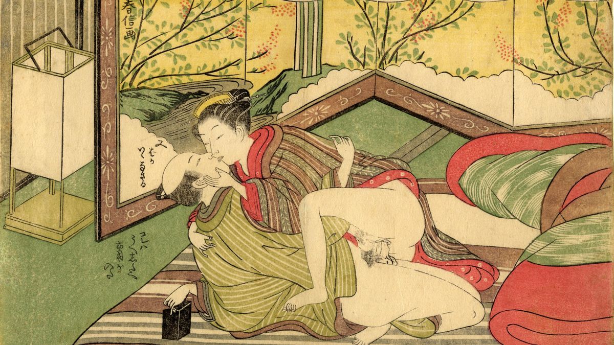 'Jóvenes amantes', de Suzuki Harunobu (1724-1770)