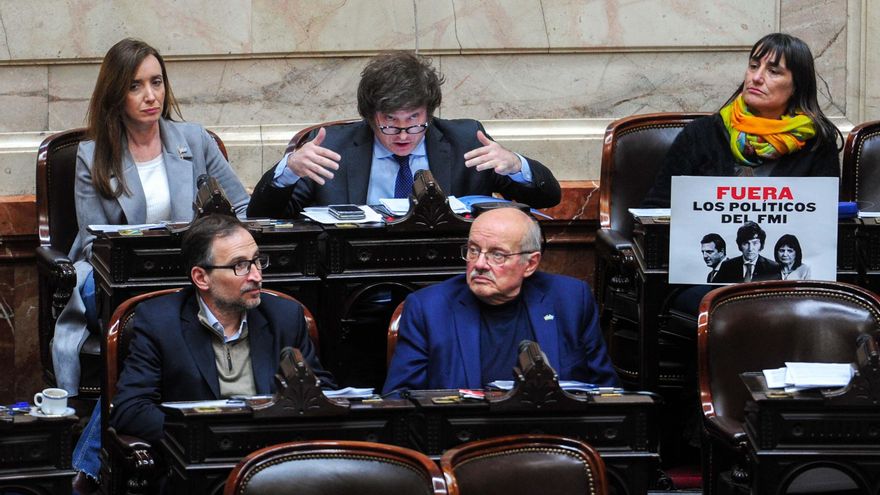 La eliminación de Ganancias: con el apoyo de Milei y la izquierda al Gobierno, frente a la soledad de Juntos por el Cambio