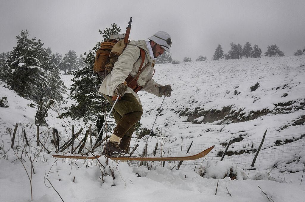 La 13ª Demi Brigade de la Legión Extranjera, en 1940. Foto: Jesús Valbuena "Tejeval", para la Asociación Sancho de Beurko.