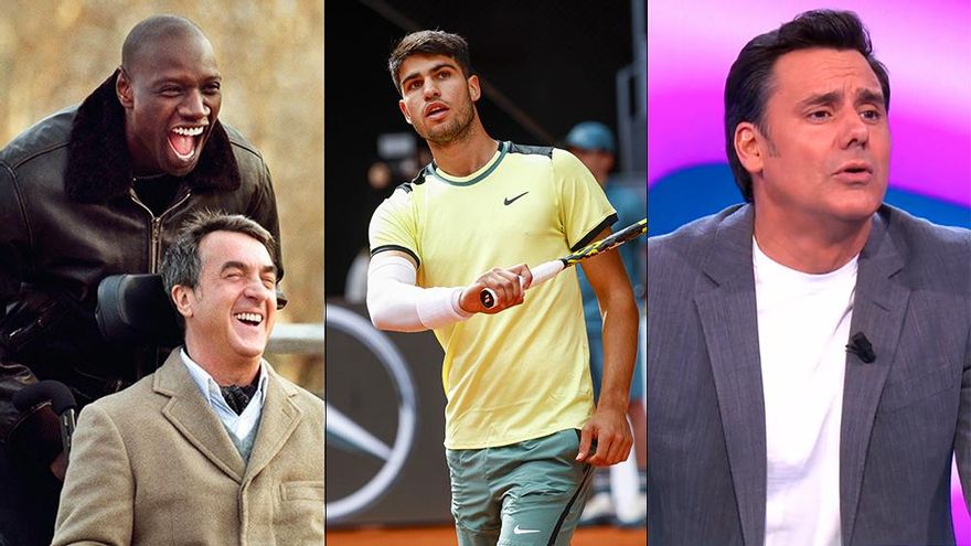 'Intocable' (13.3%), Alcaraz (13.1%) y el récord histórico de 'Reacción en cadena' (12.8%) marcan la tarde del 1 de mayo