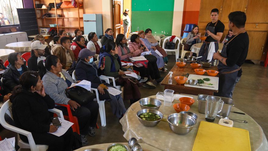 'Tukuy', el programa para llevar la cocina óptima de Perú a comedores populares de Bolivia