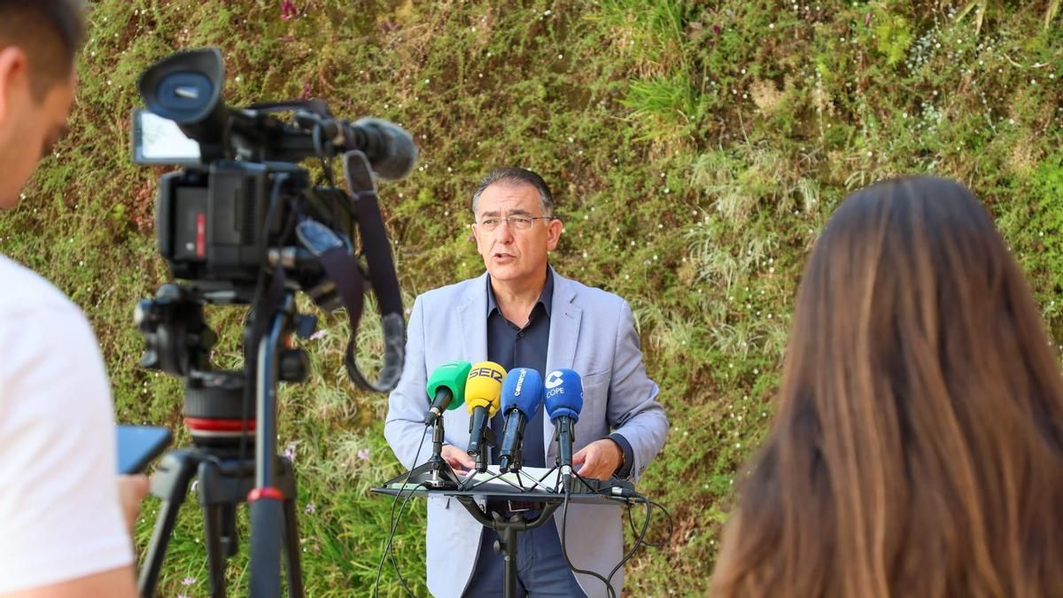 El concejal de Turismo del Ayuntamiento de Lorca, Santiago Parra Soriano