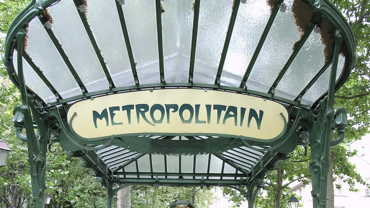 La entrada al metro de París nació como una forma de arte urbano