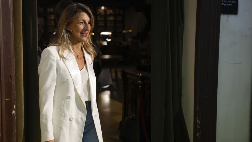 La vicepresidenta segunda del Gobierno, Yolanda Díaz