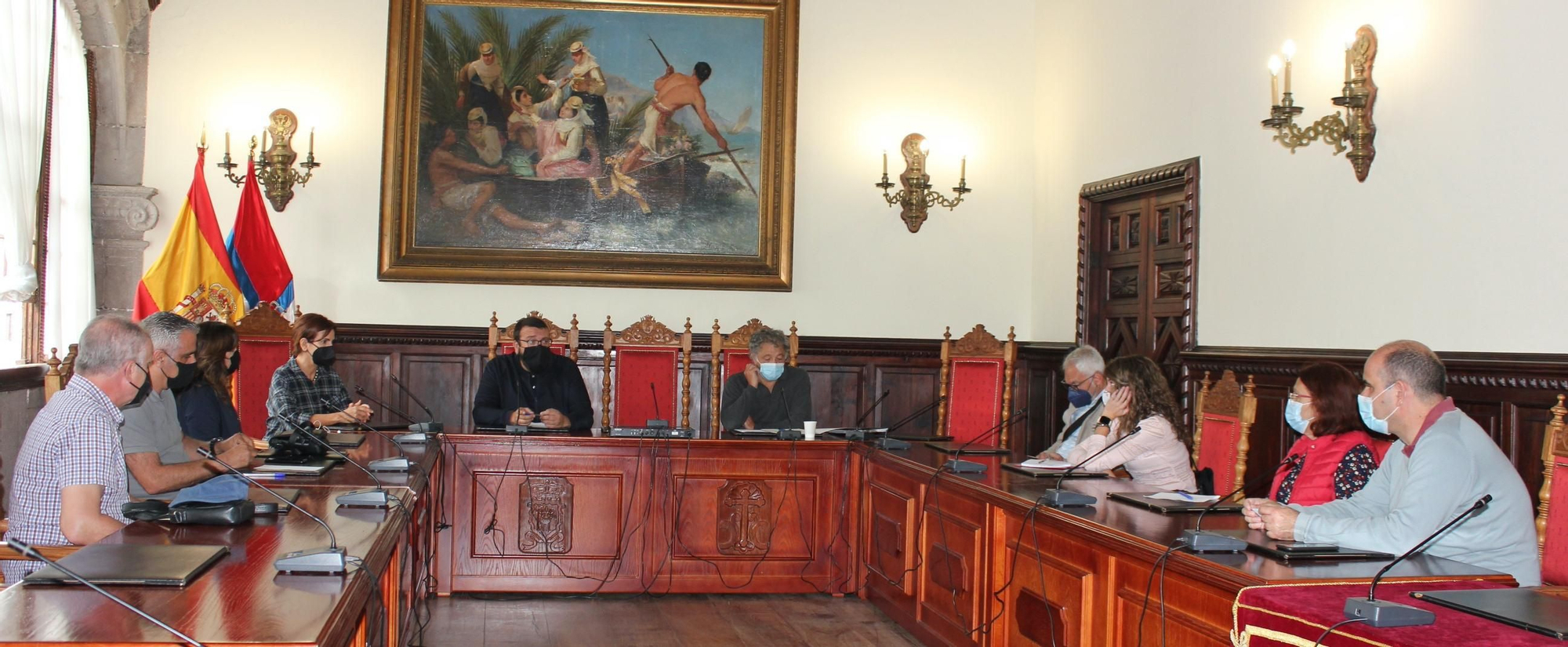 Reunión sobre el proyecto 'Civitatem Decorare'.