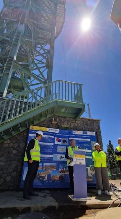 Radar de Aemet en Canarias.