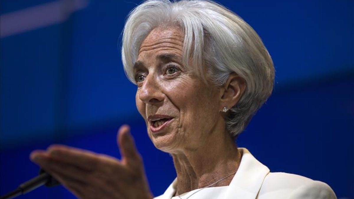 Christine Lagarde, directora del FMI. / Foto: EFE