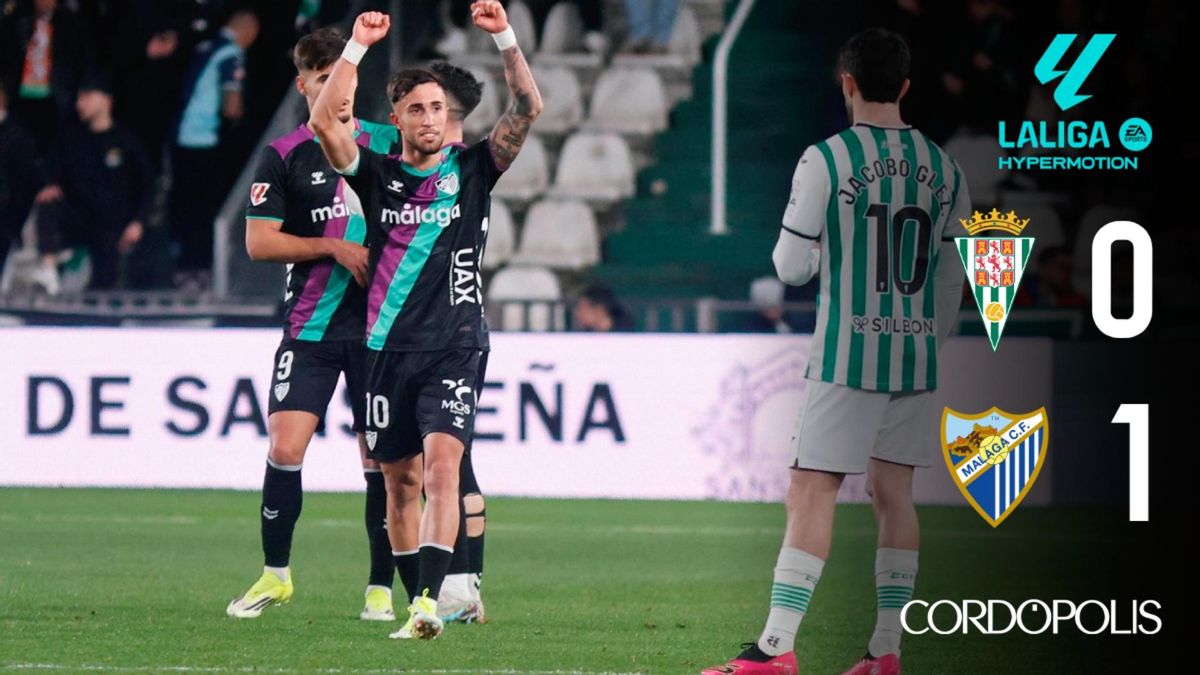 Marcador Córdoba 0-1 Málaga