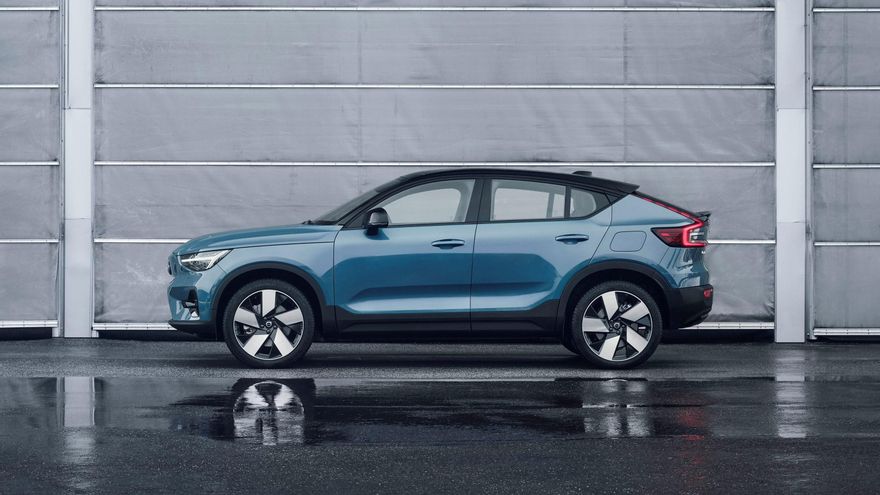El Volvo C40 Recharge es una versión cupé del todocamino XC40.