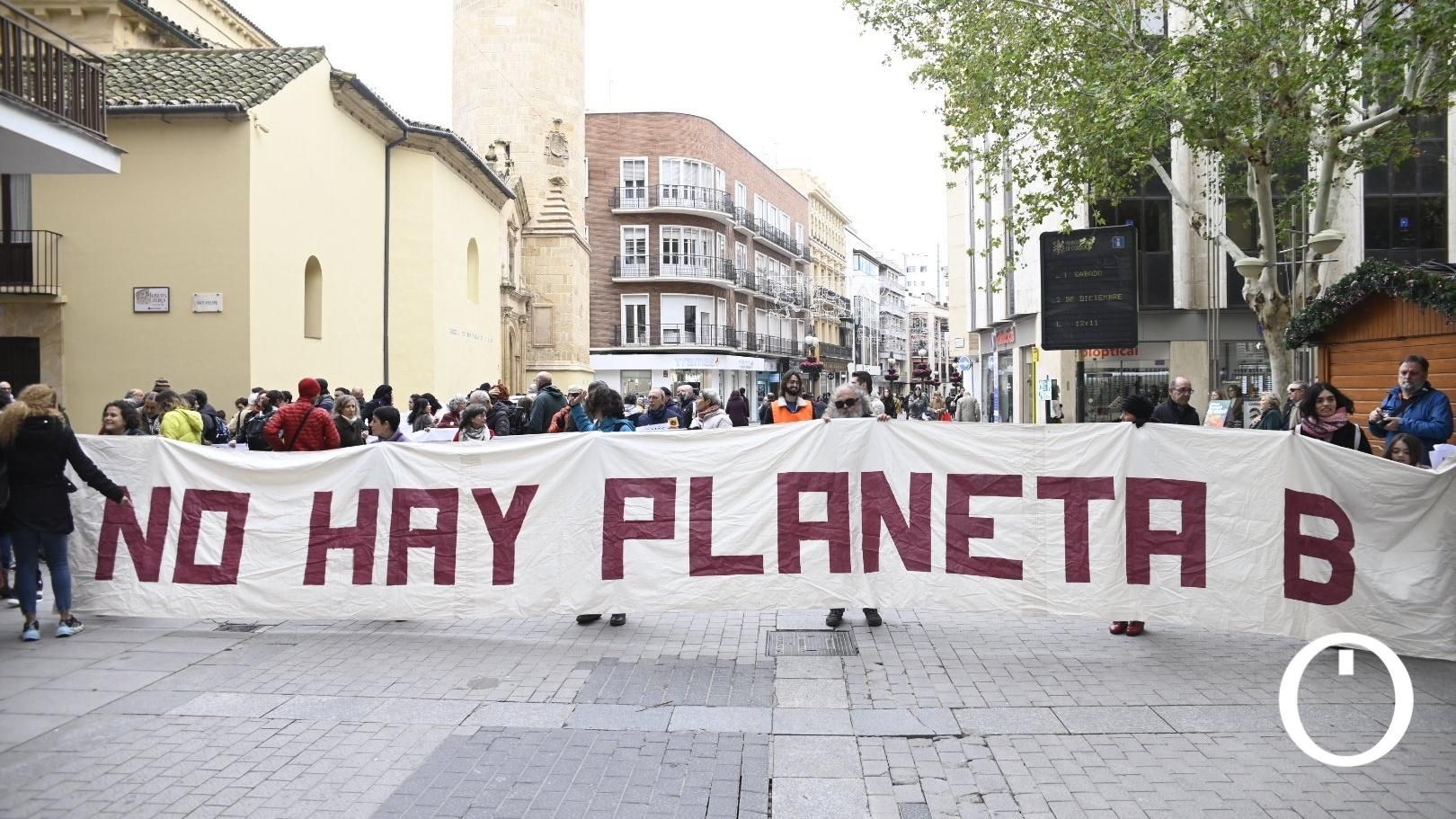 Manifestación por el clima y la reforestación de Córdoba.