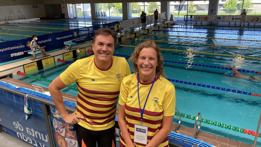Una docena de podios para Canarias en el IV Campeonato de España Open de Fondo Natación Máster