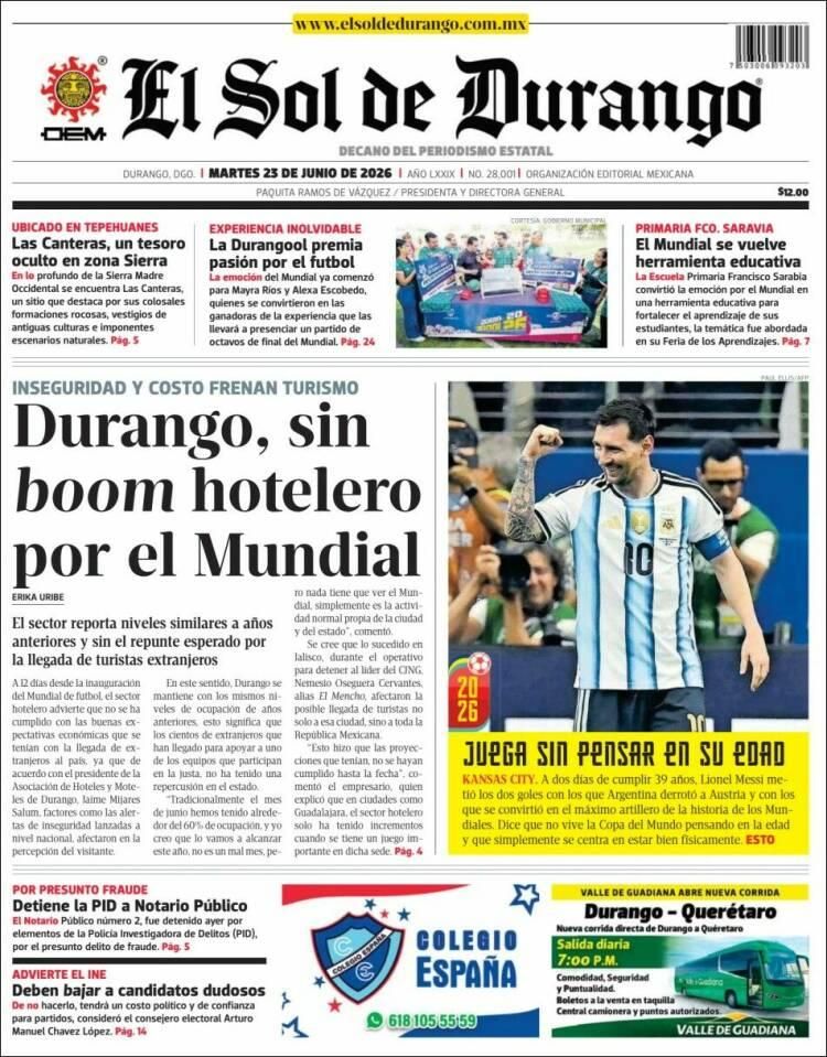 Los diarios del mundo, a los pies de un Messi eterno