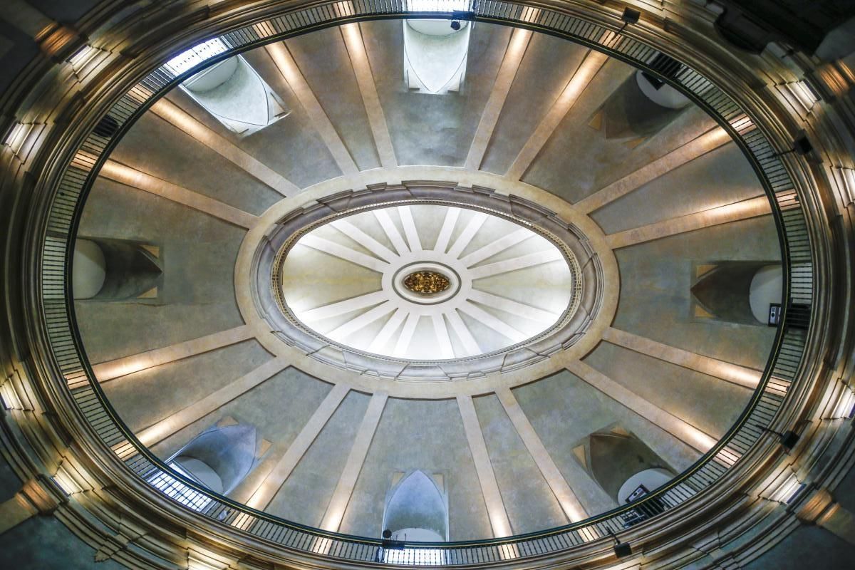 La cúpula del Oratorio San Felipe Neri.
