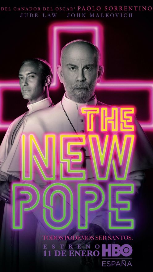 Cartel de 'The new Pope'