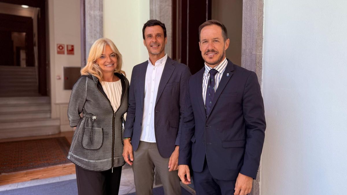 Toni Santana aborda con la consejera de Sanidad el estado del proyecto del nuevo Centro de Salud de Tazacorte