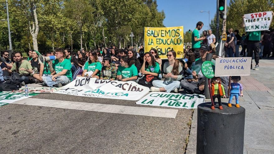 El pasacampus que recorrió el lunes la Complutense.