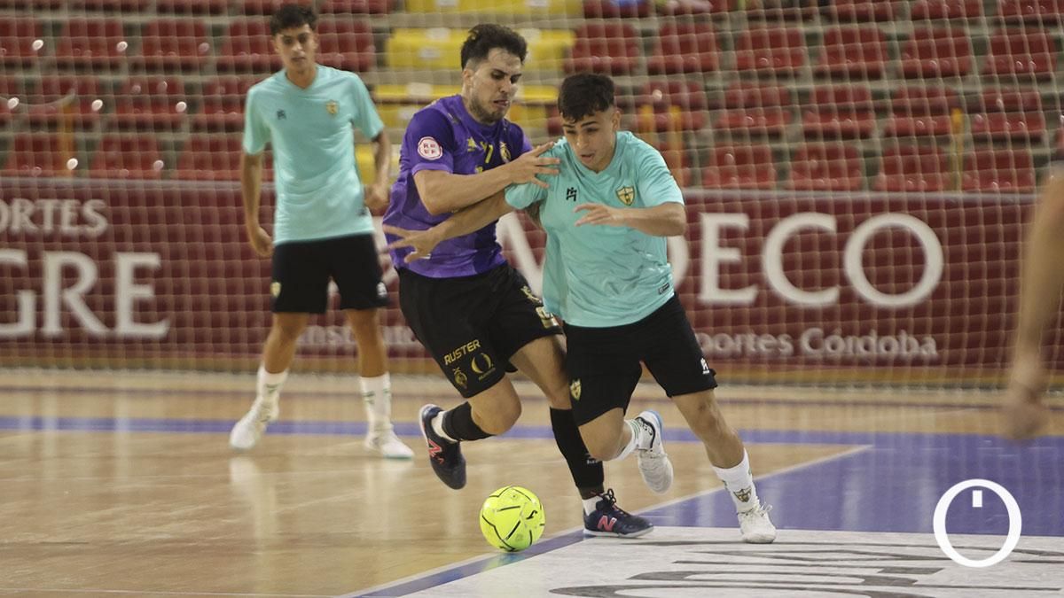 El partido amistoso del Córdoba Patrimonio contra el Jaén FS, en imágenes